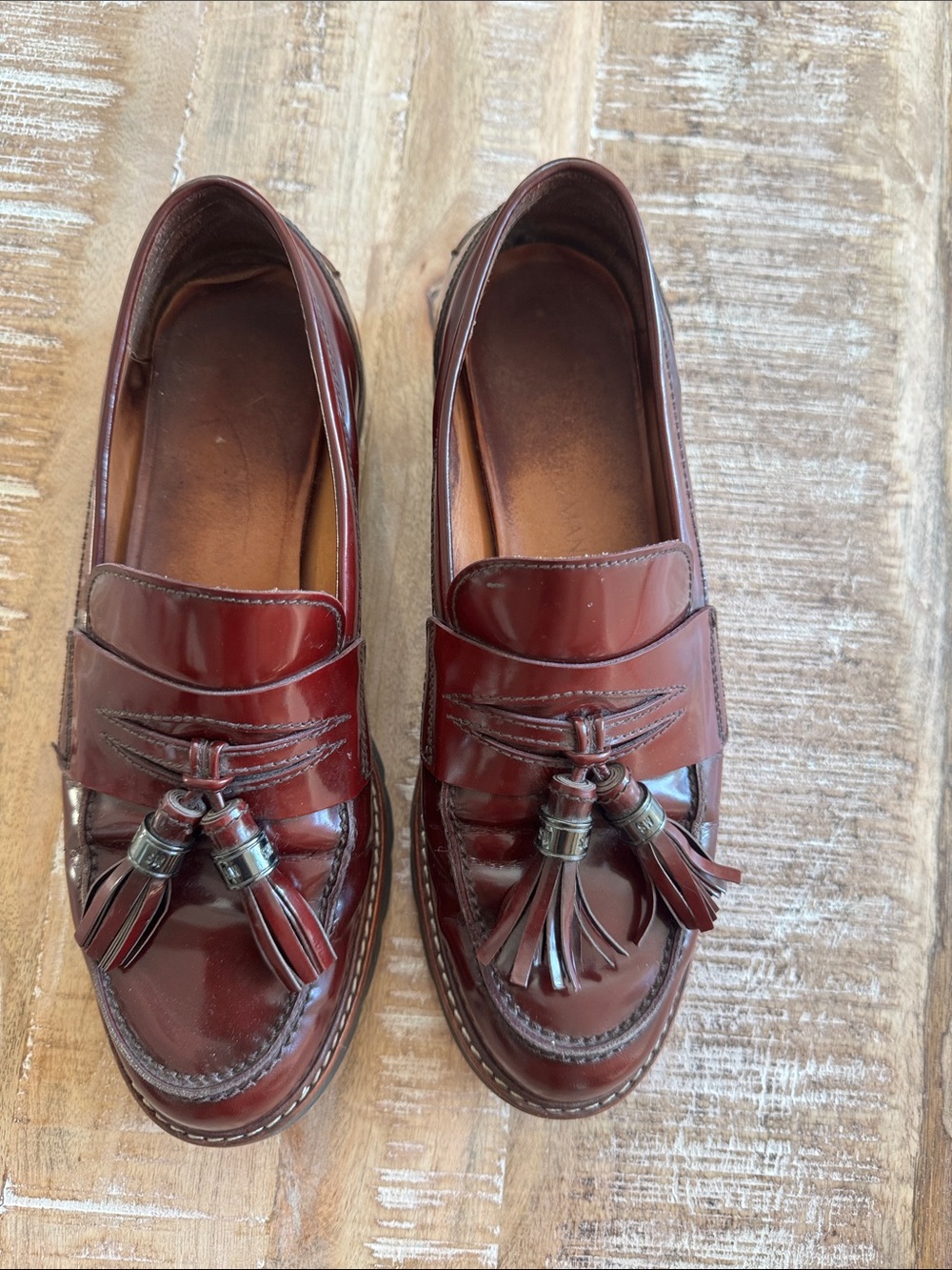 Stuart Weitzman Leather loafers 8